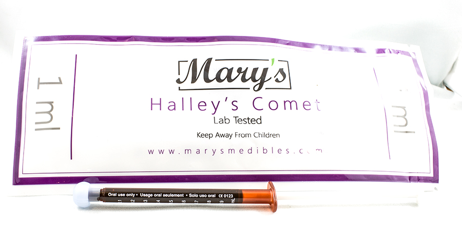 Marys Halley Comet Tears 250mg THC 250mg CBD 1ml